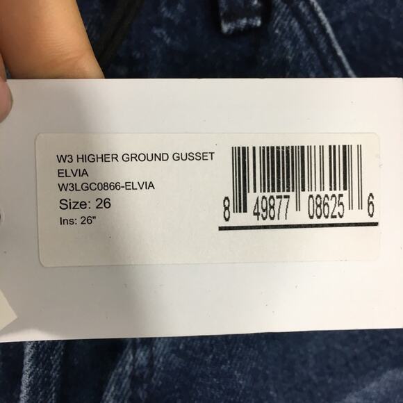 NWT 3x1 W3 Elvia Higher Ground Gusset jeans - Picture 6 of 8
